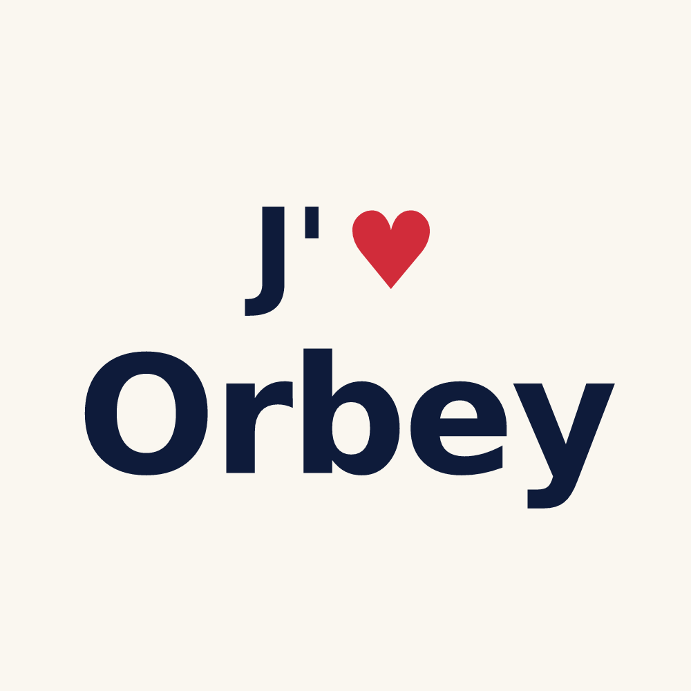 Tasse personnalisée Orbey — design J'aime Orbey