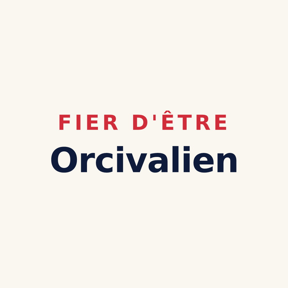 Tasse « Fier d'être Orcivalien » — design pour Orcevaux