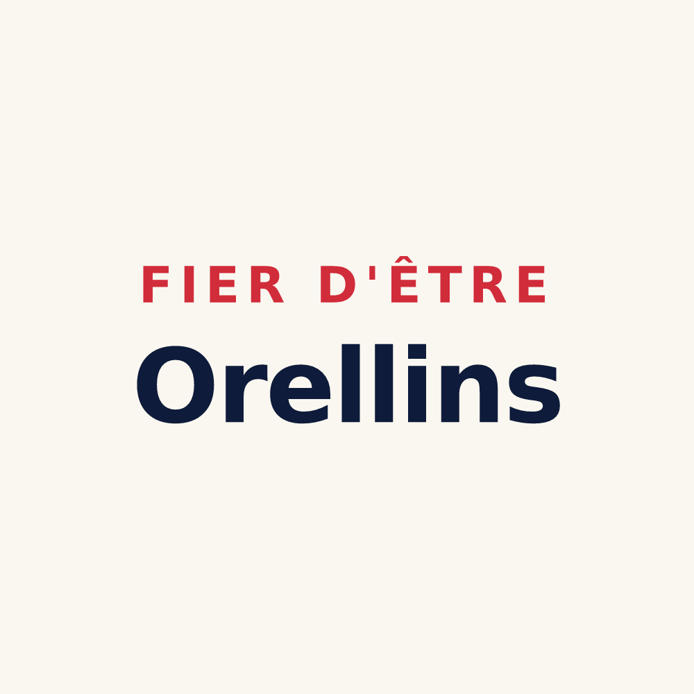 Tasse « Fier d'être Orellins » — design pour Orelle