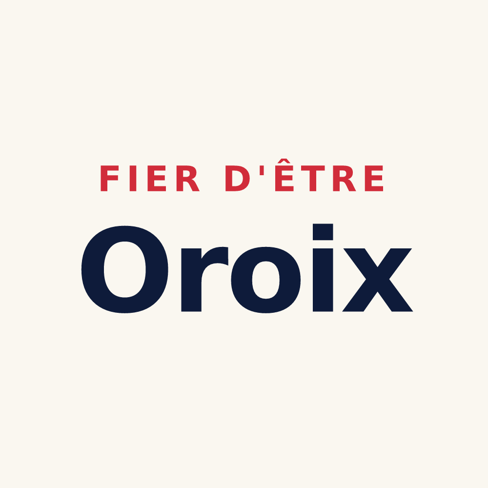 Tasse « Fier d'être Oroix » — design pour Orieux