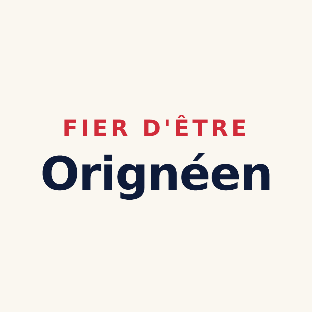 Tasse « Fier d'être Orignéen » — design pour Origné