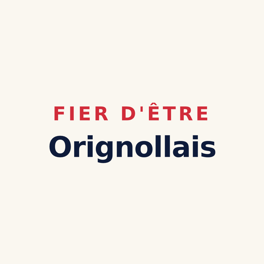 Tasse « Fier d'être Orignollais » — design pour Orignolles