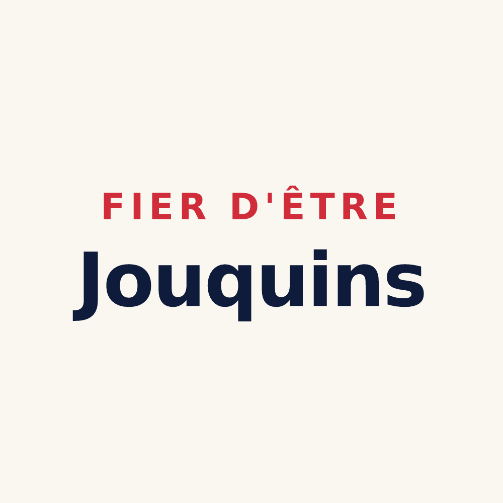 Tasse « Fier d'être Jouquins » — design pour Origny-le-Sec