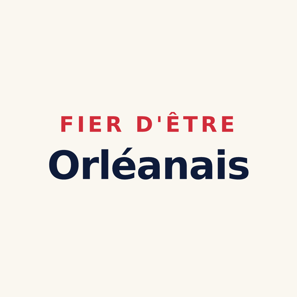 Tasse « Fier d'être Orléanais » — design pour Orléans