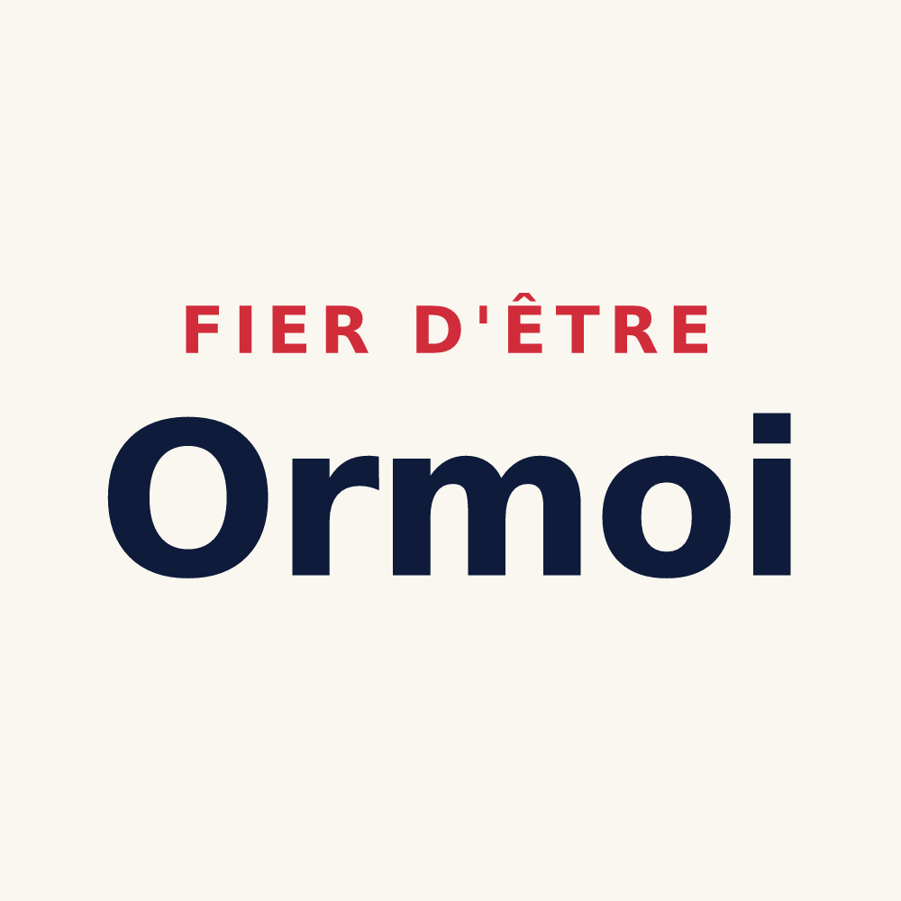 Tasse « Fier d'être Ormoi » — design pour Ormes