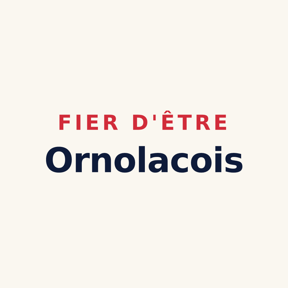 Tasse « Fier d'être Ornolacois » — design pour Ornolac-Ussat-les-Bains