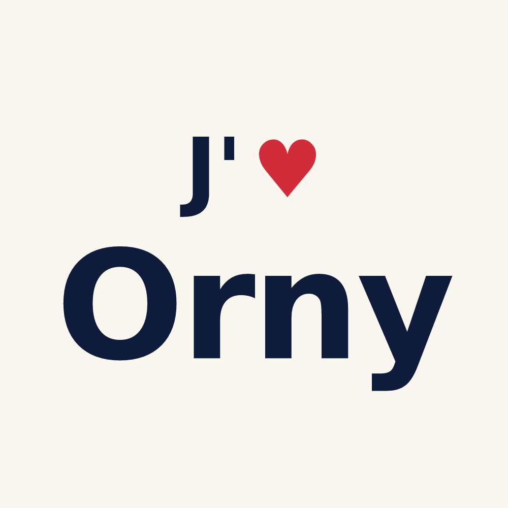 Tasse personnalisée Orny — design J'aime Orny