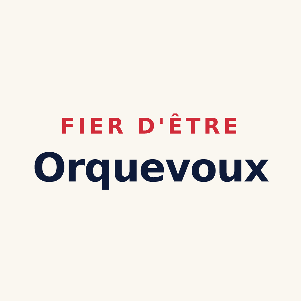 Tasse « Fier d'être Orquevoux » — design pour Orquevaux