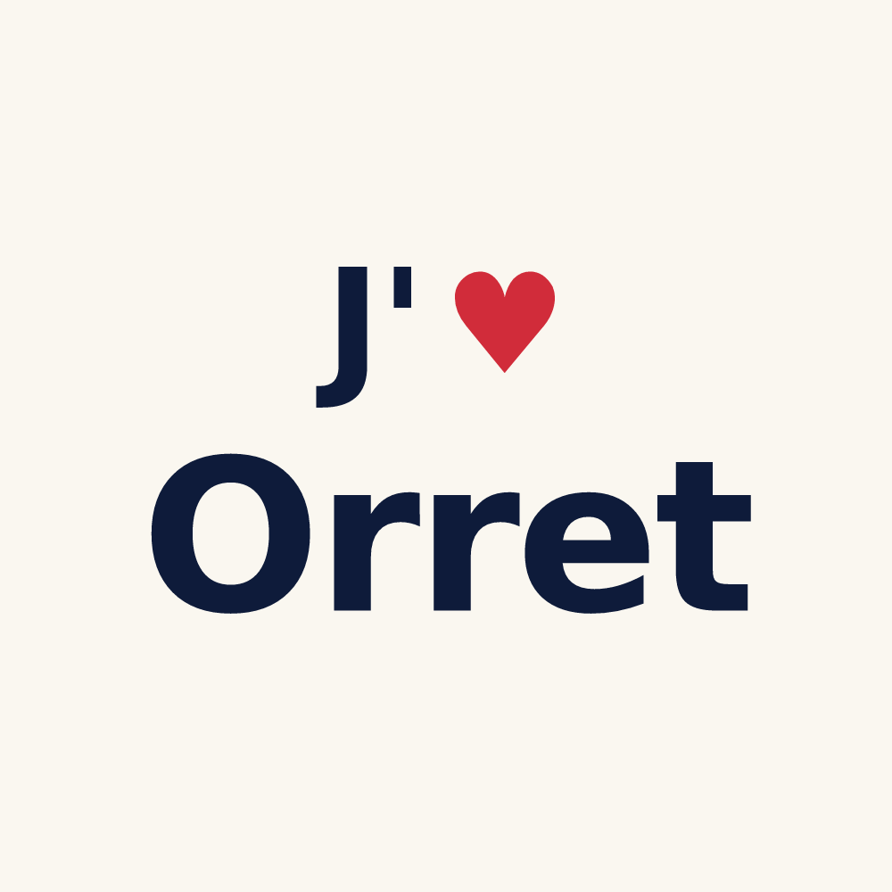 Tasse personnalisée Orret — design J'aime Orret