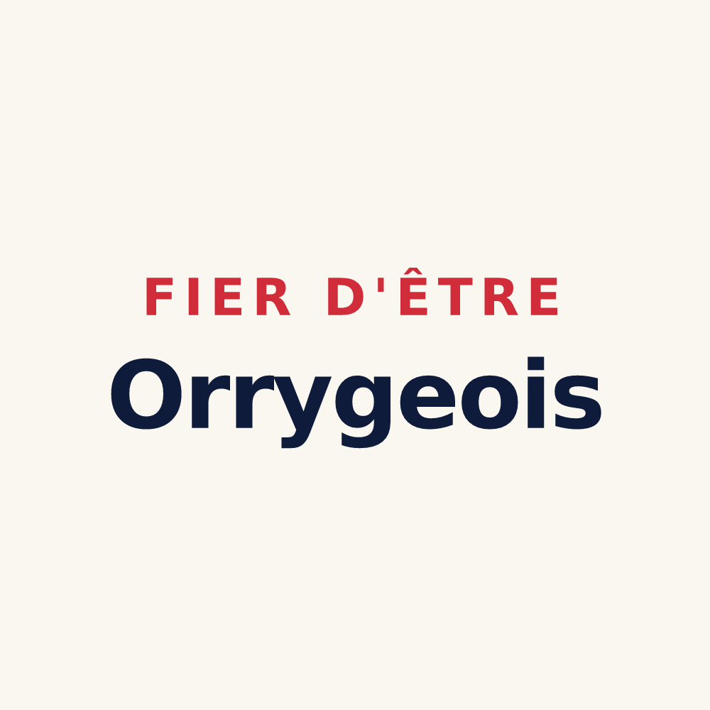 Tasse « Fier d'être Orrygeois » — design pour Orry-la-Ville