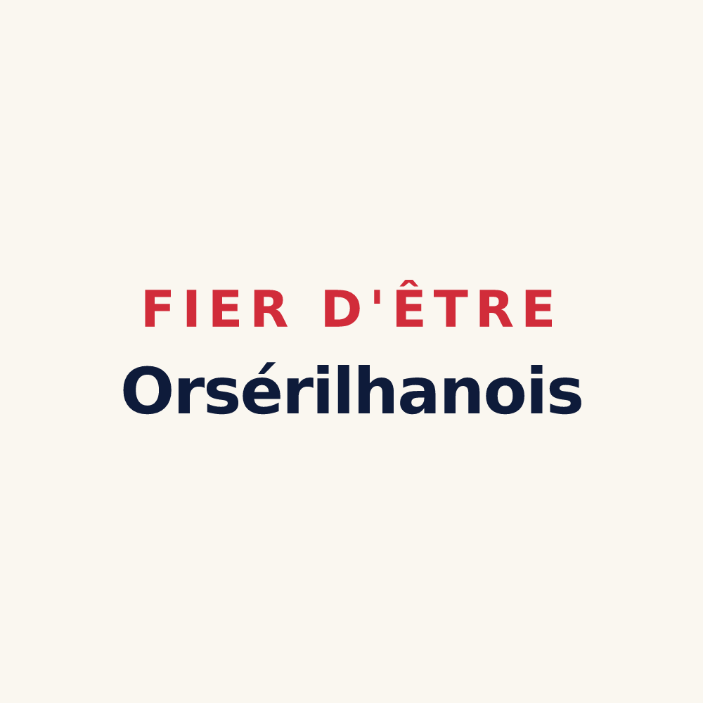 Tasse « Fier d'être Orsérilhanois » — design pour Orthoux-Sérignac-Quilhan