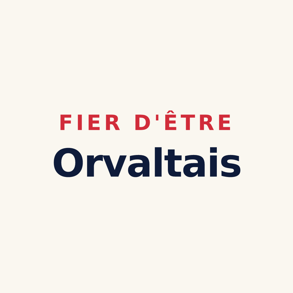 Tasse « Fier d'être Orvaltais » — design pour Orvault
