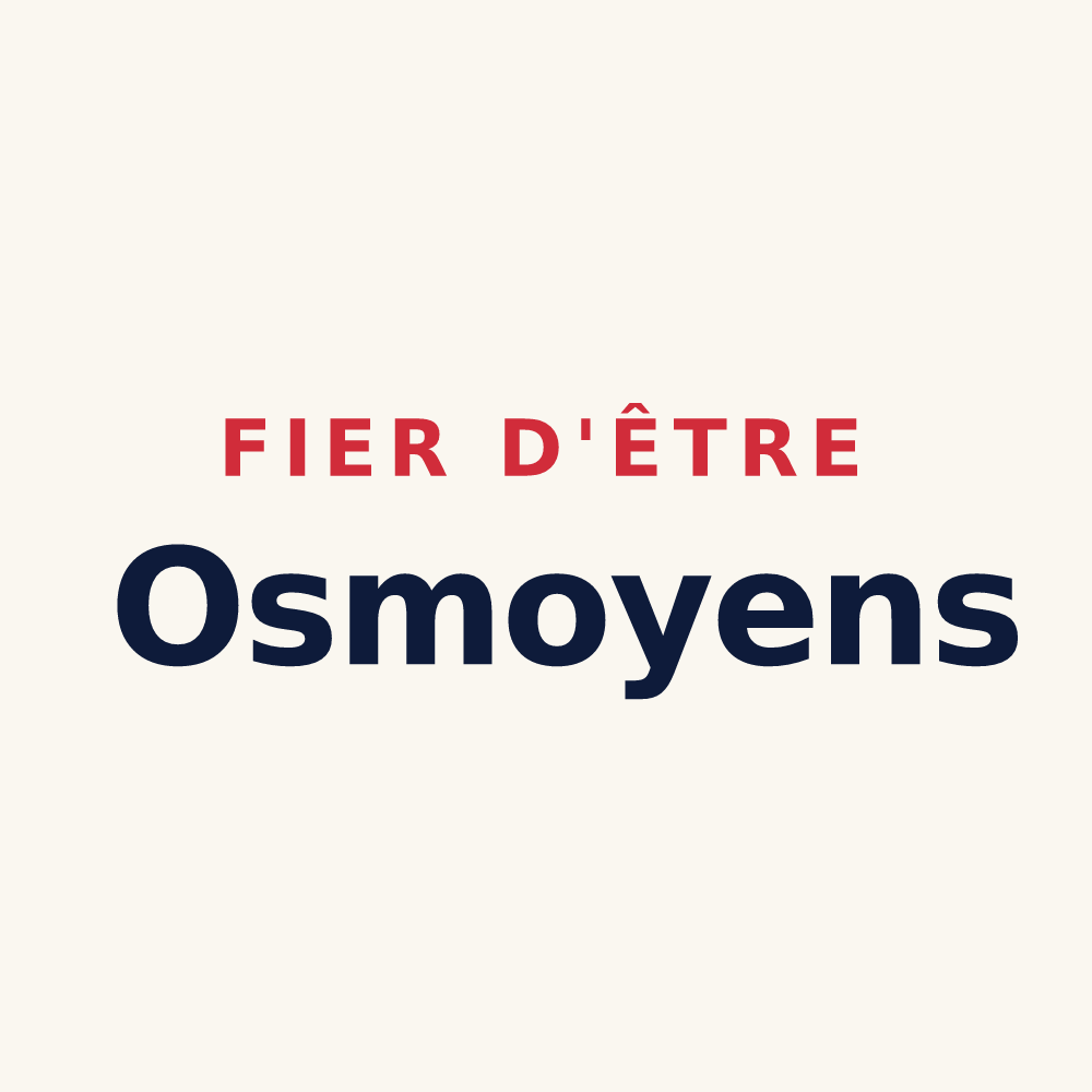 Tasse « Fier d'être Osmoyens » — design pour Osmoy