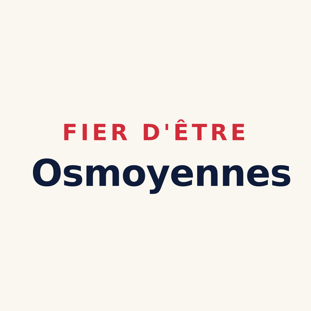 Tasse « Fier d'être Osmoyennes » — design pour Osmoy