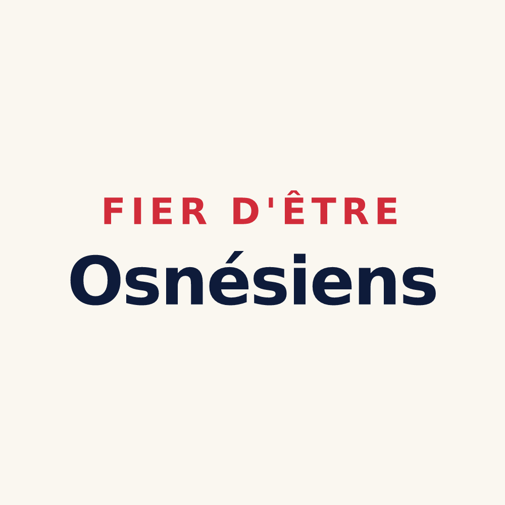 Tasse « Fier d'être Osnésiens » — design pour Osnes