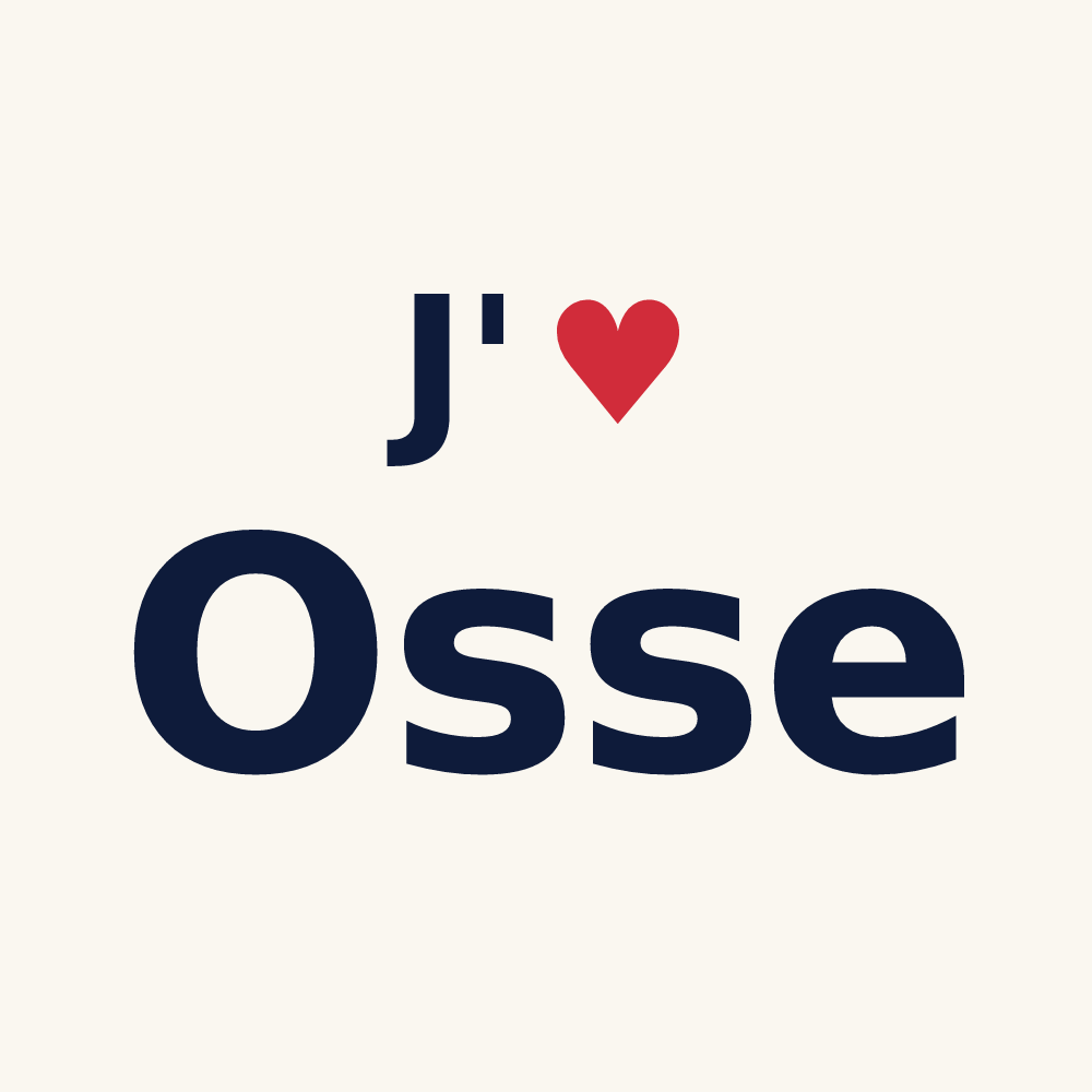 Tasse personnalisée Osse — design J'aime Osse