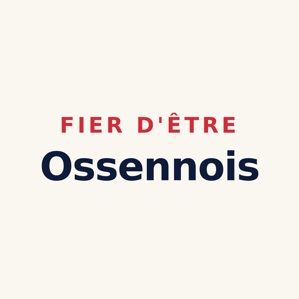 Tasse « Fier d'être Ossennois » — design pour Ossen