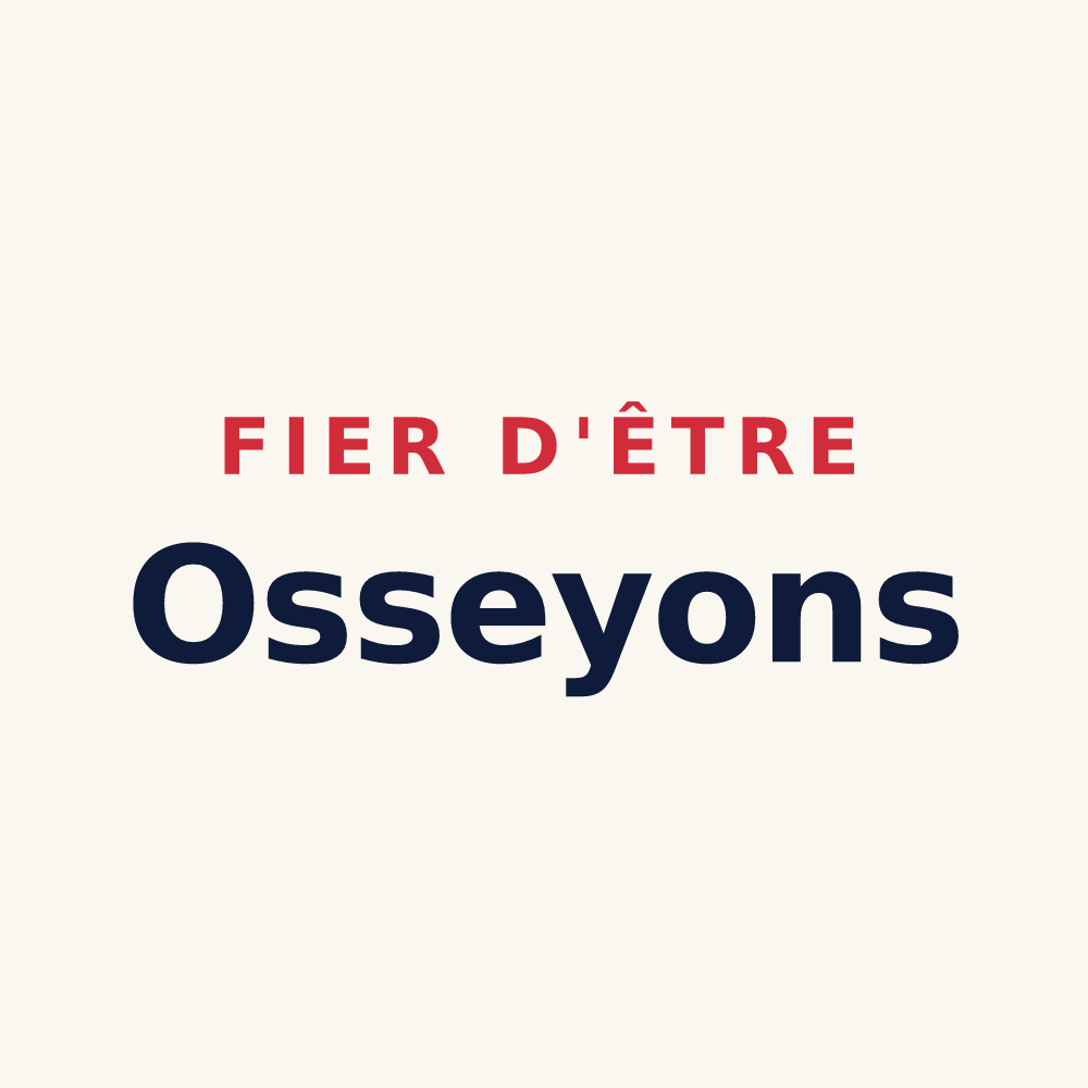 Tasse « Fier d'être Osseyons » — design pour Ossey-les-Trois-Maisons