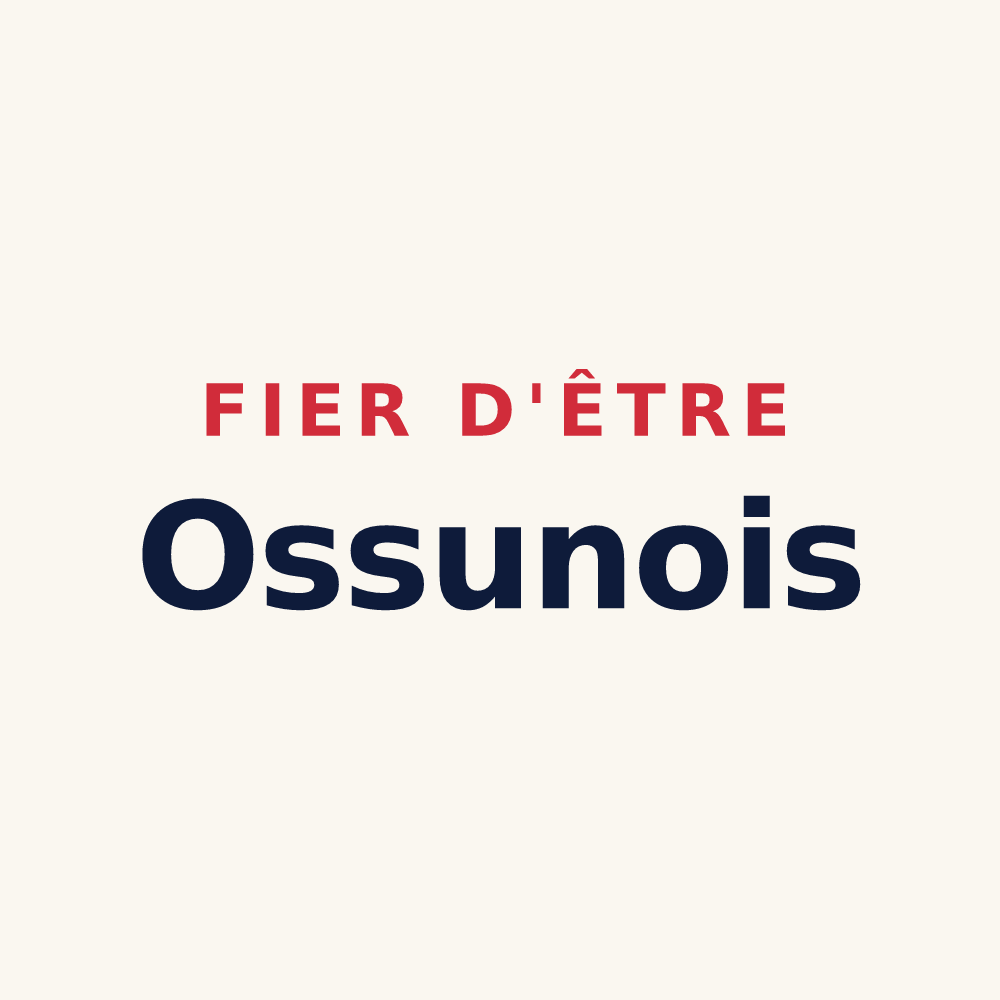 Tasse « Fier d'être Ossunois » — design pour Ossun