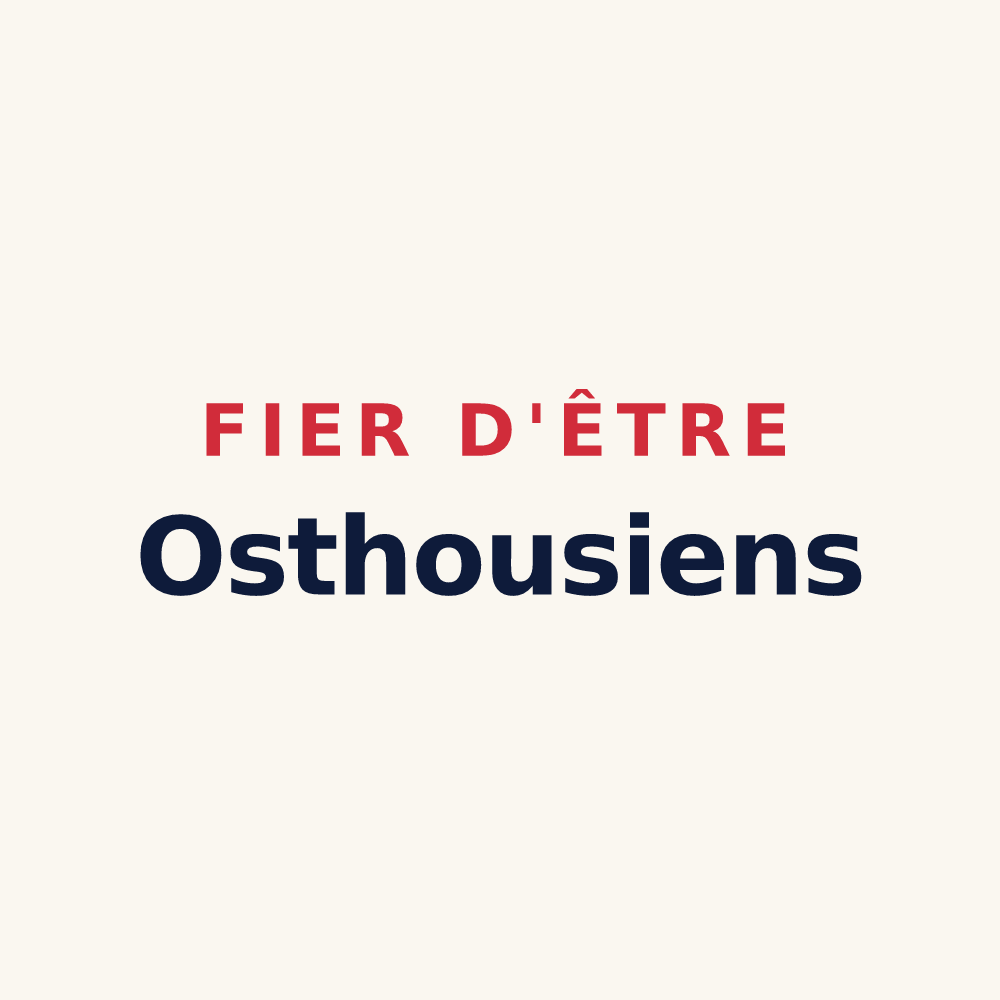 Tasse « Fier d'être Osthousiens » — design pour Osthouse