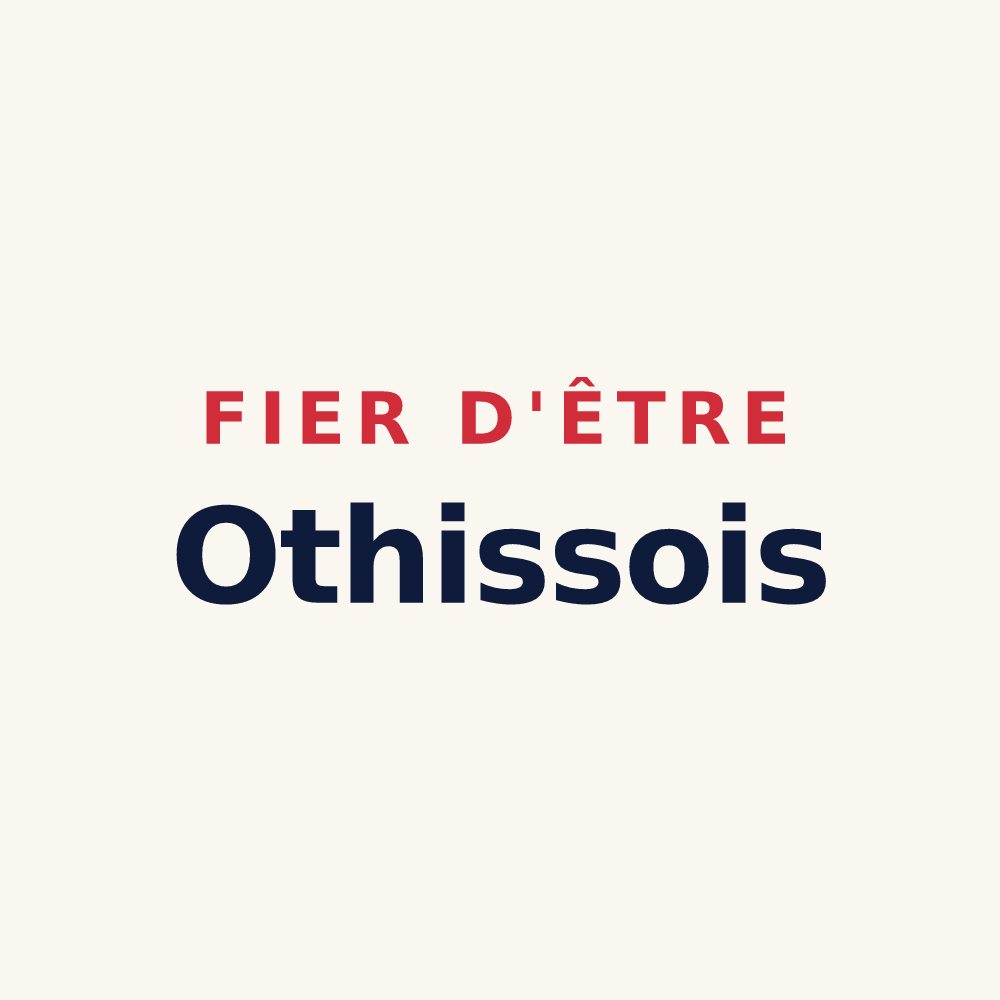 Tasse « Fier d'être Othissois » — design pour Othis