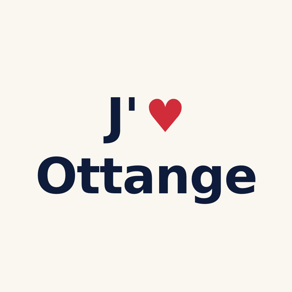 Tasse personnalisée Ottange — design J'aime Ottange