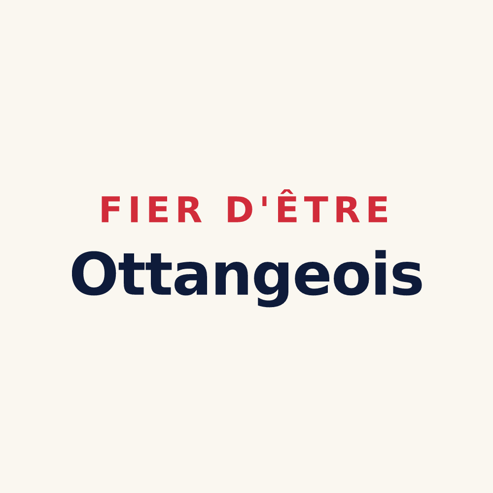 Tasse « Fier d'être Ottangeois » — design pour Ottange