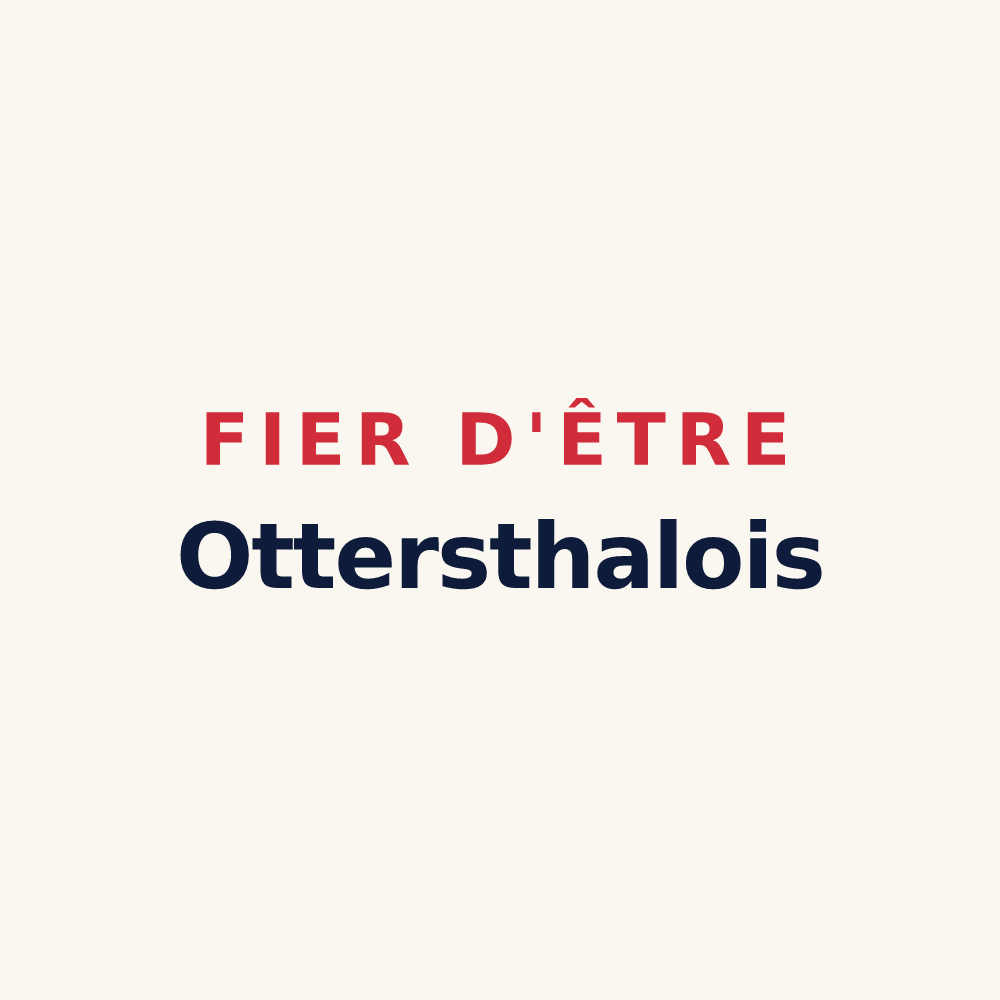 Tasse « Fier d'être Ottersthalois » — design pour Ottersthal