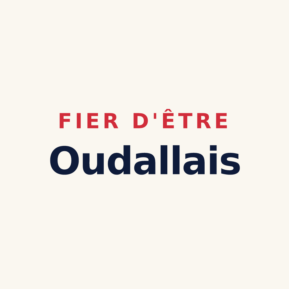 Tasse « Fier d'être Oudallais » — design pour Oudalle