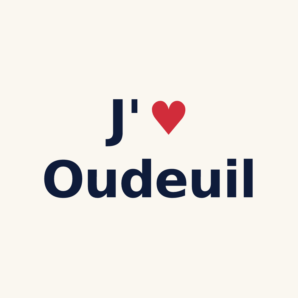 Tasse personnalisée Oudeuil — design J'aime Oudeuil