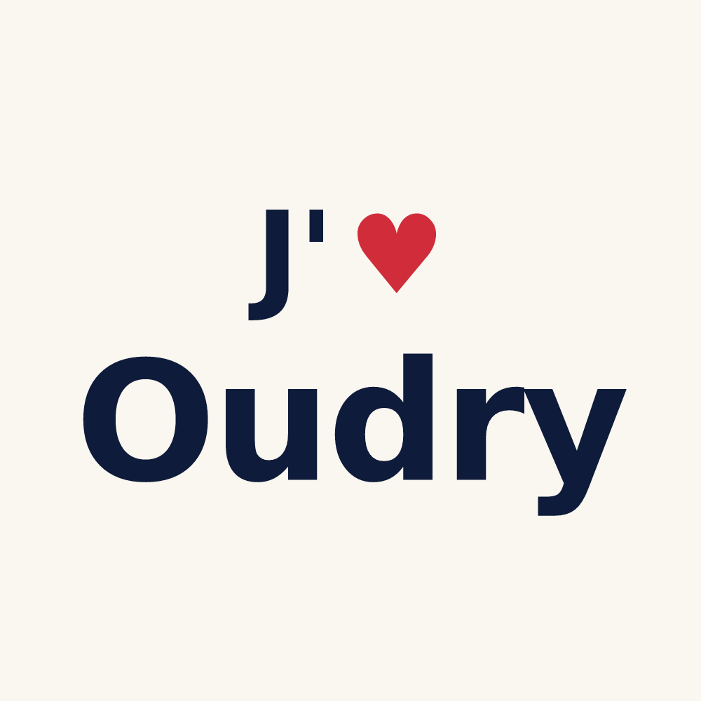 Tasse personnalisée Oudry — design J'aime Oudry