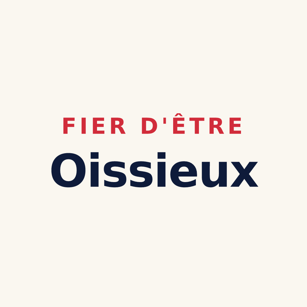 Tasse « Fier d'être Oissieux » — design pour Oulles
