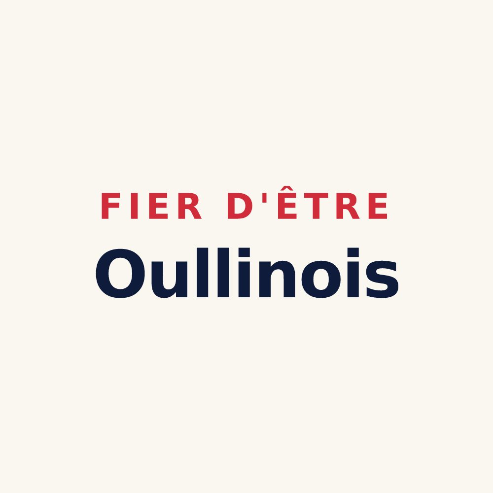 Tasse « Fier d'être Oullinois » — design pour Oullins-Pierre-Bénite