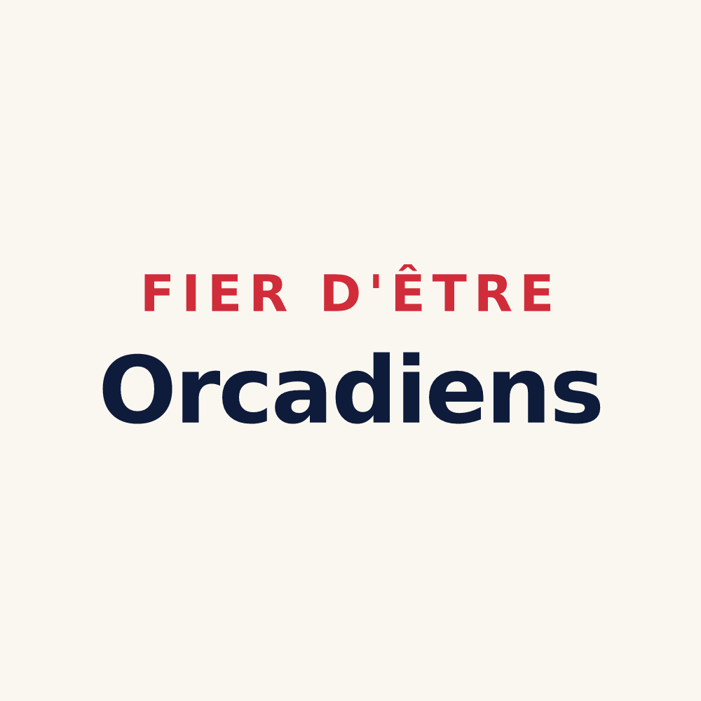 Tasse « Fier d'être Orcadiens » — design pour Ourches-sur-Meuse