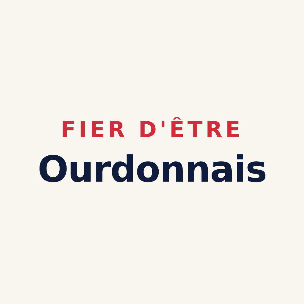 Tasse « Fier d'être Ourdonnais » — design pour Ourdon