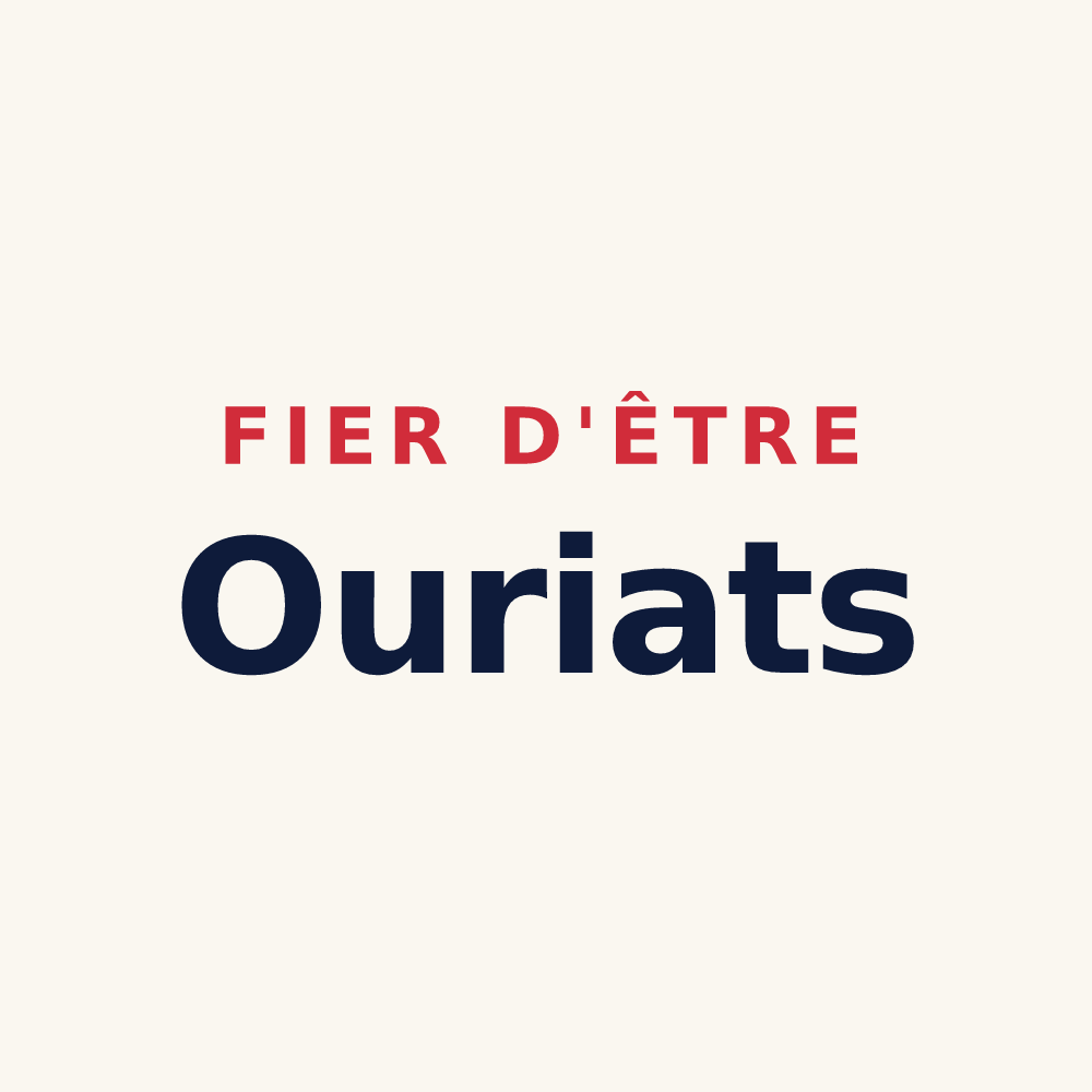 Tasse « Fier d'être Ouriats » — design pour Ouroux-sur-Saône
