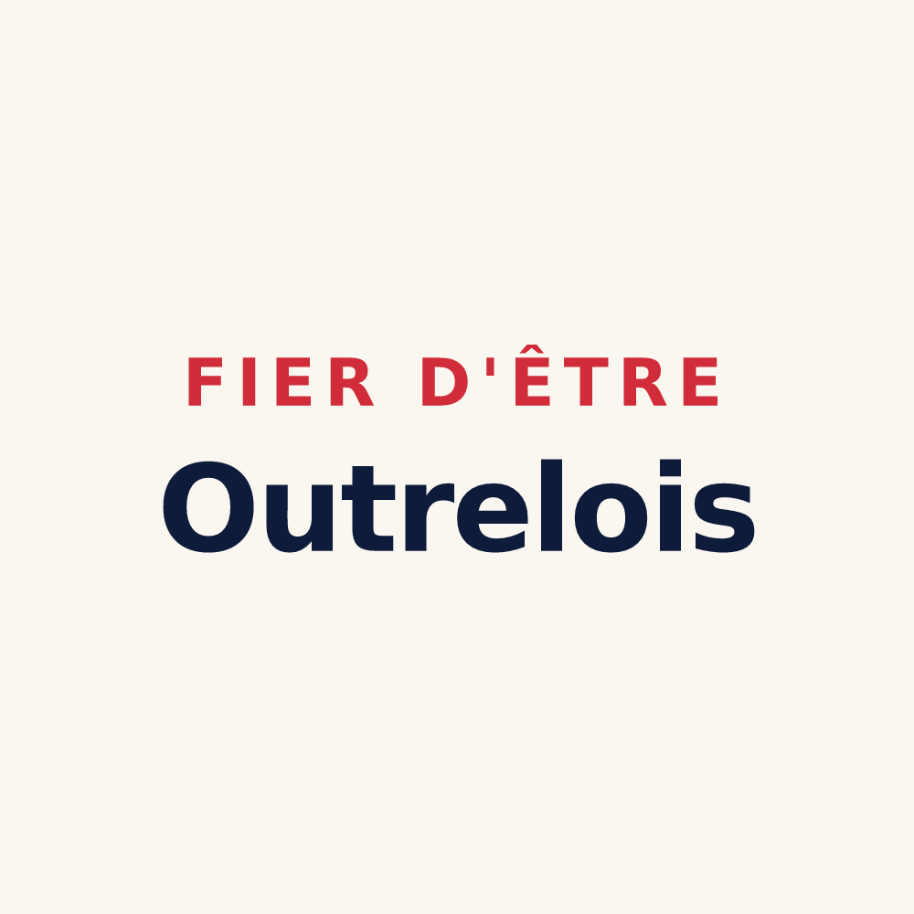 Tasse « Fier d'être Outrelois » — design pour Outreau