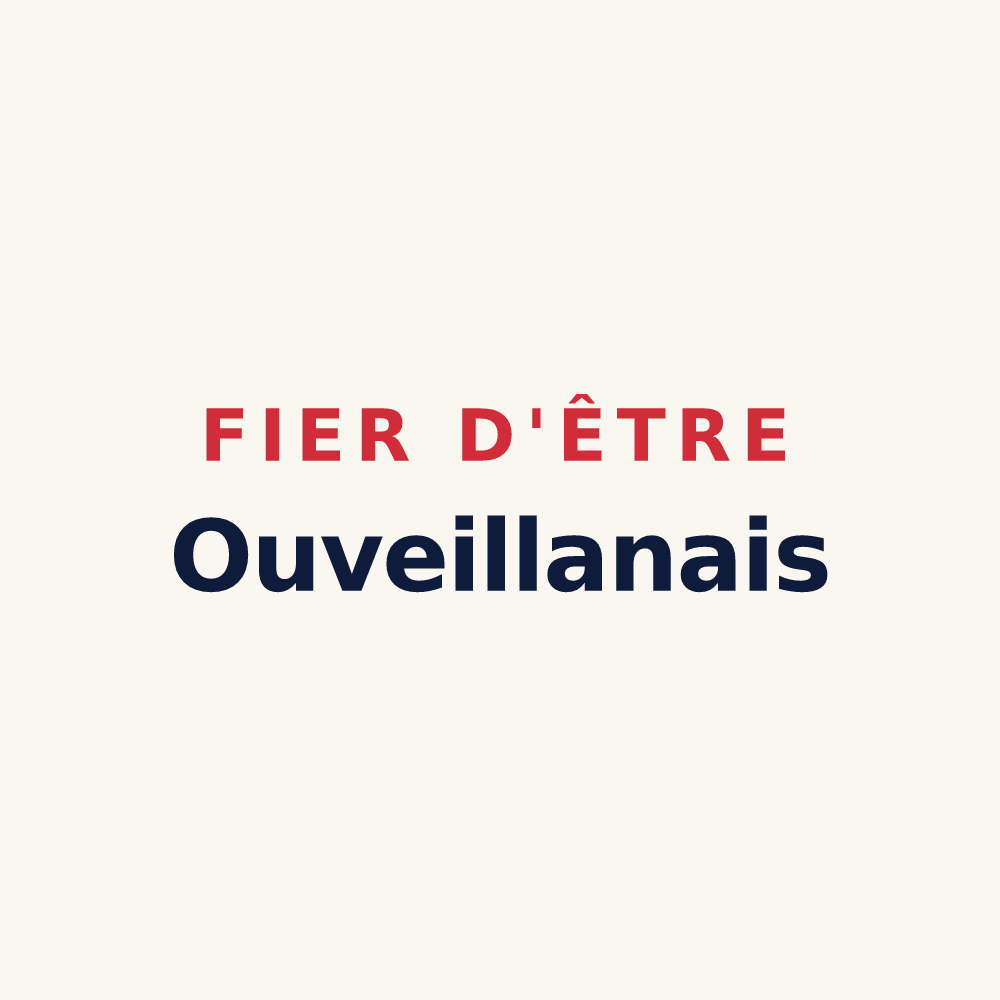 Tasse « Fier d'être Ouveillanais » — design pour Ouveillan