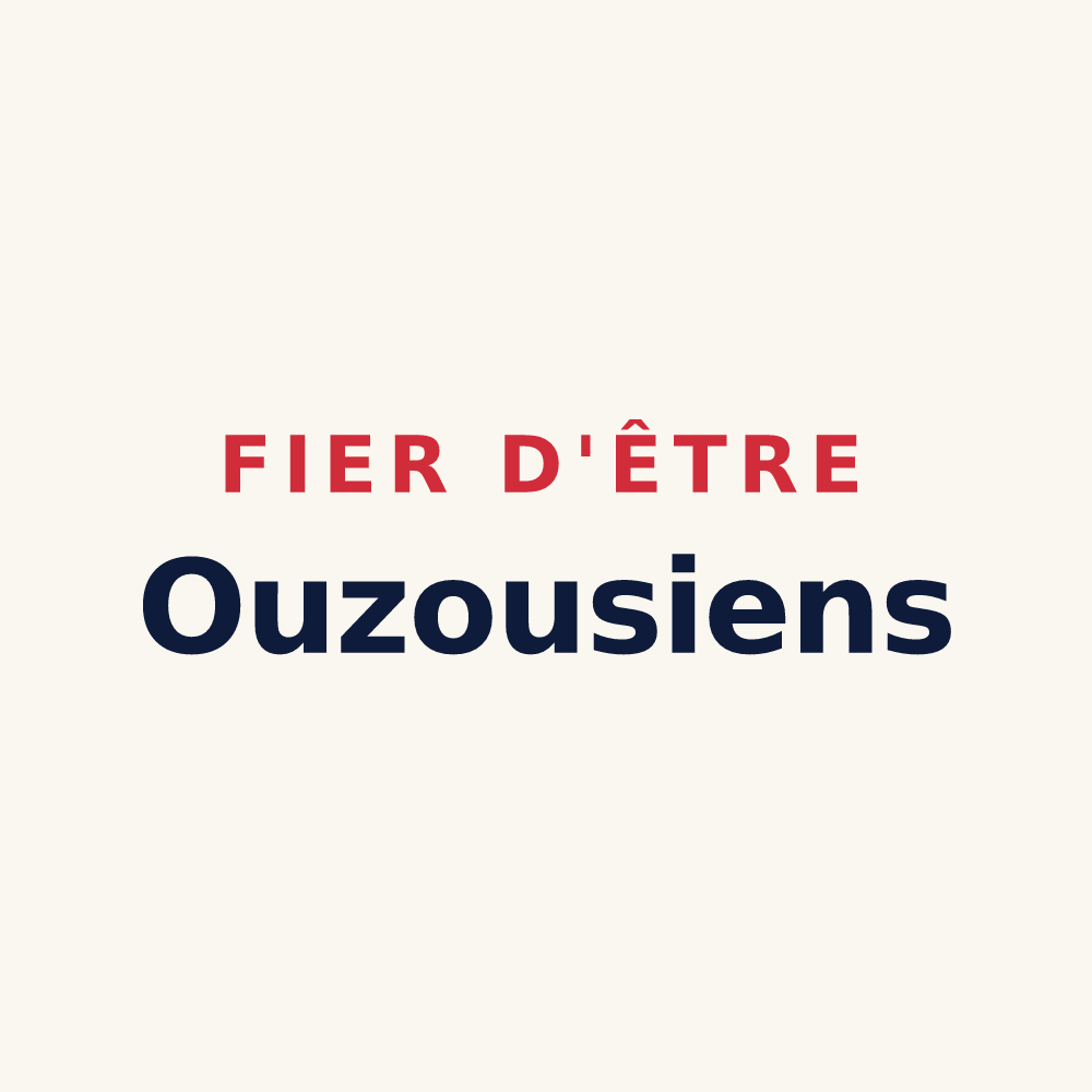 Tasse « Fier d'être Ouzousiens » — design pour Ouzous