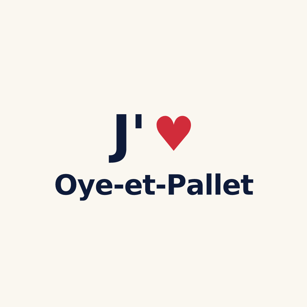 Tasse personnalisée Oye-et-Pallet — design J'aime Oye-et-Pallet