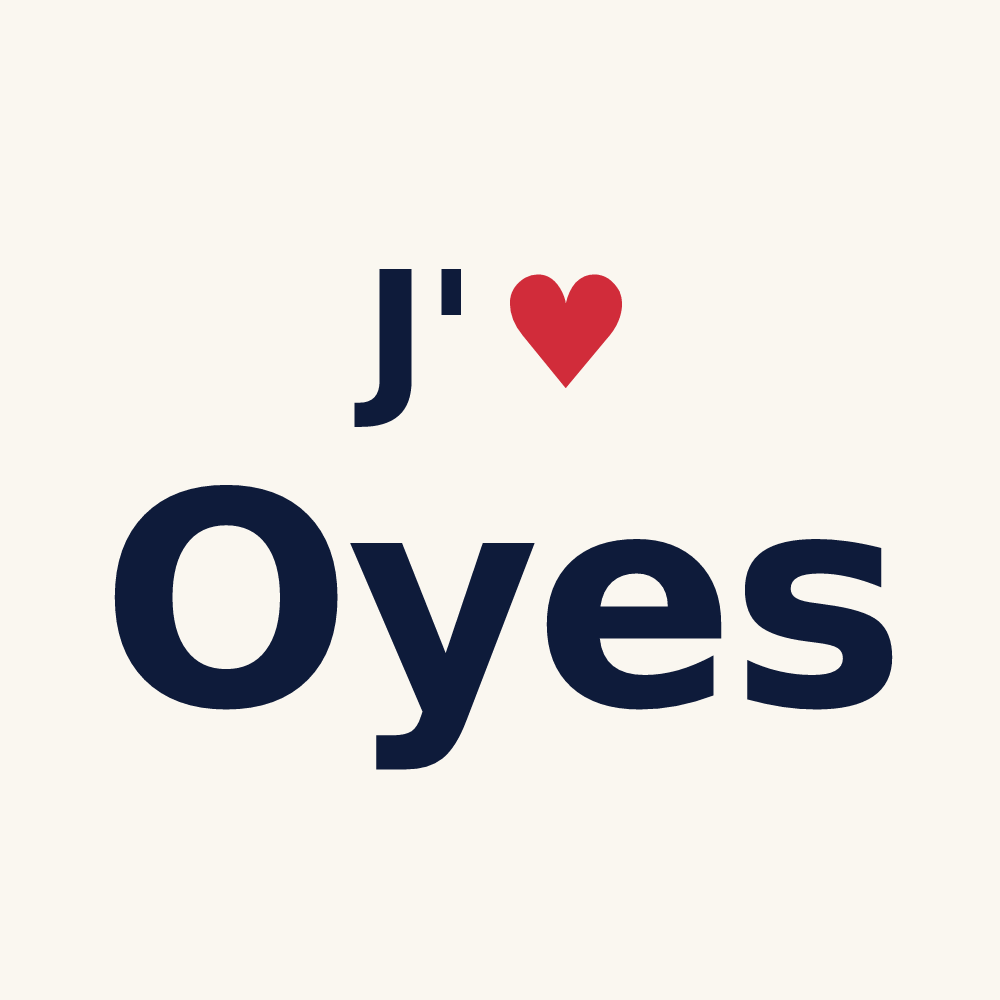 Tasse personnalisée Oyes — design J'aime Oyes