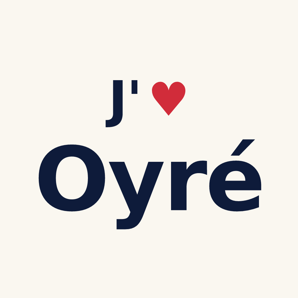 Tasse personnalisée Oyré — design J'aime Oyré