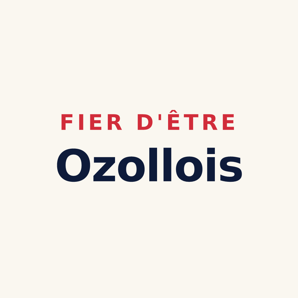 Tasse « Fier d'être Ozollois » — design pour Ozolles