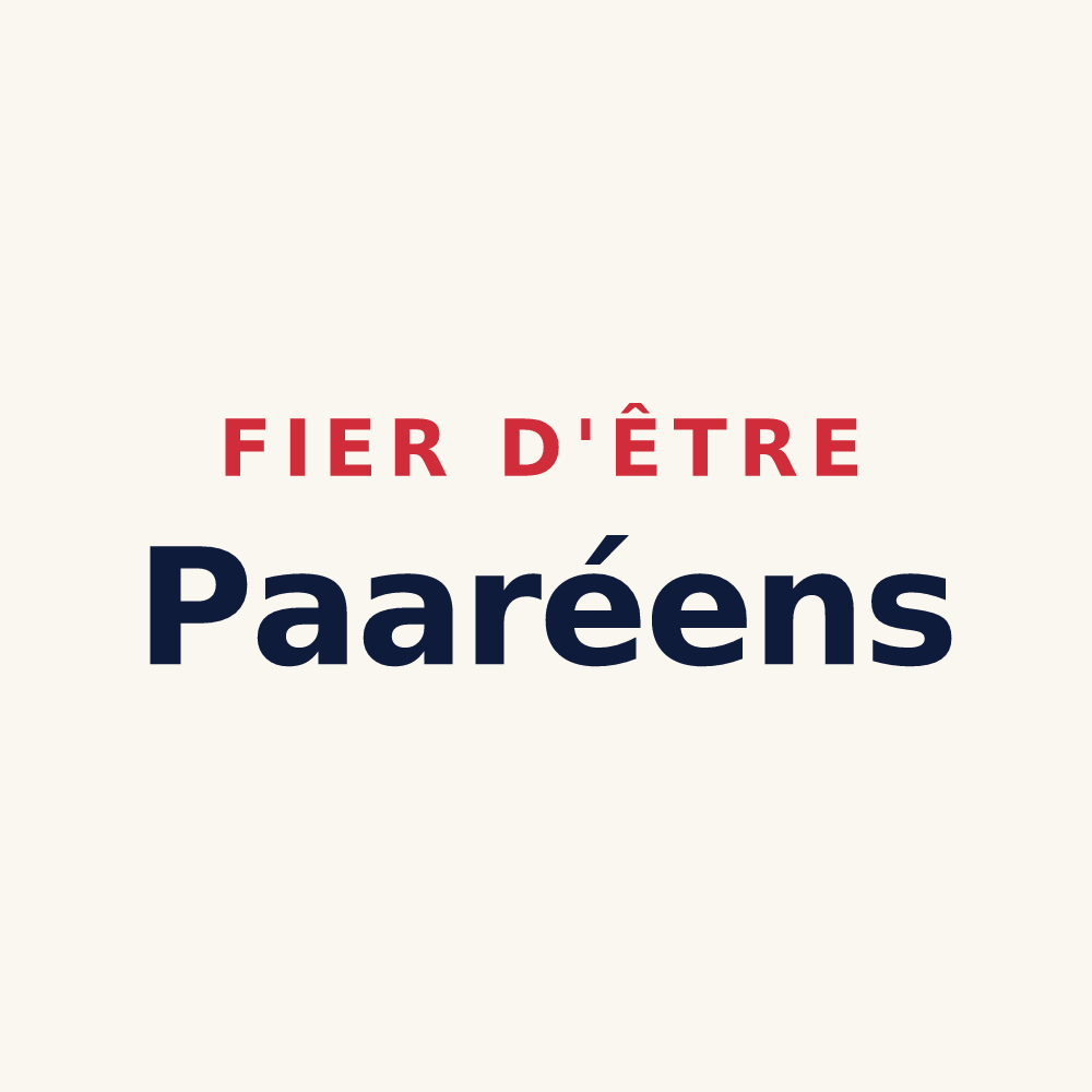 Tasse « Fier d'être Paaréens » — design pour Paars