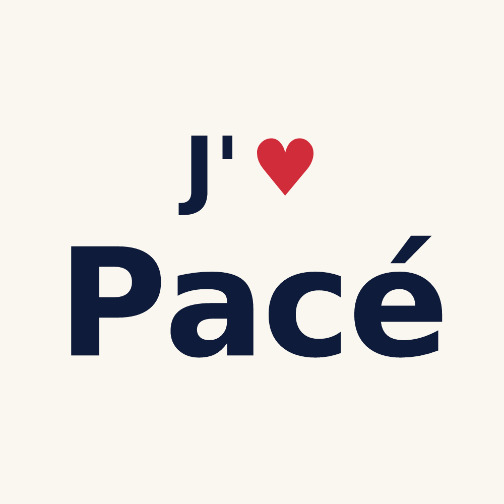 Tasse personnalisée Pacé — design J'aime Pacé