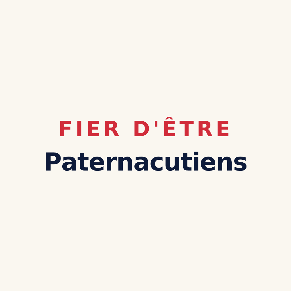 Tasse « Fier d'être Paternacutiens » — design pour Pagney-derrière-Barine