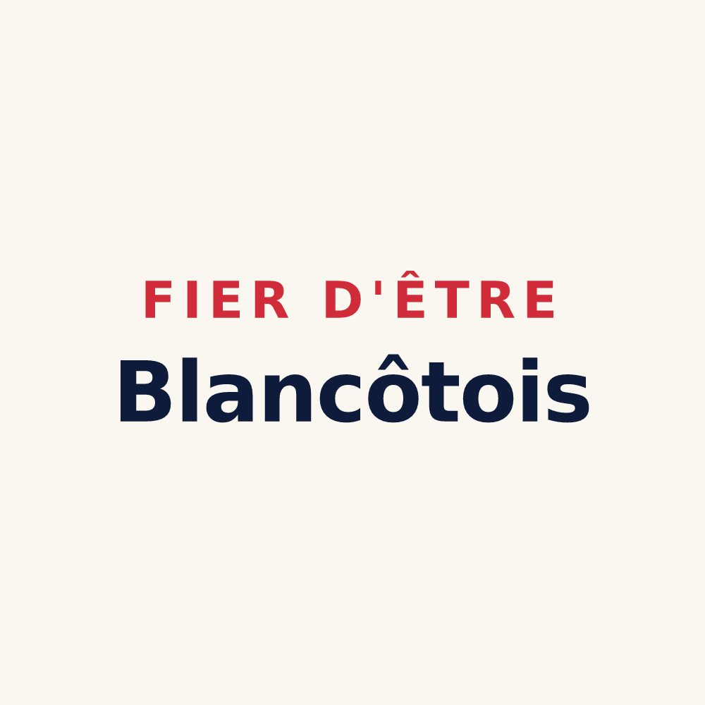 Tasse « Fier d'être Blancôtois » — design pour Pagny-la-Blanche-Côte