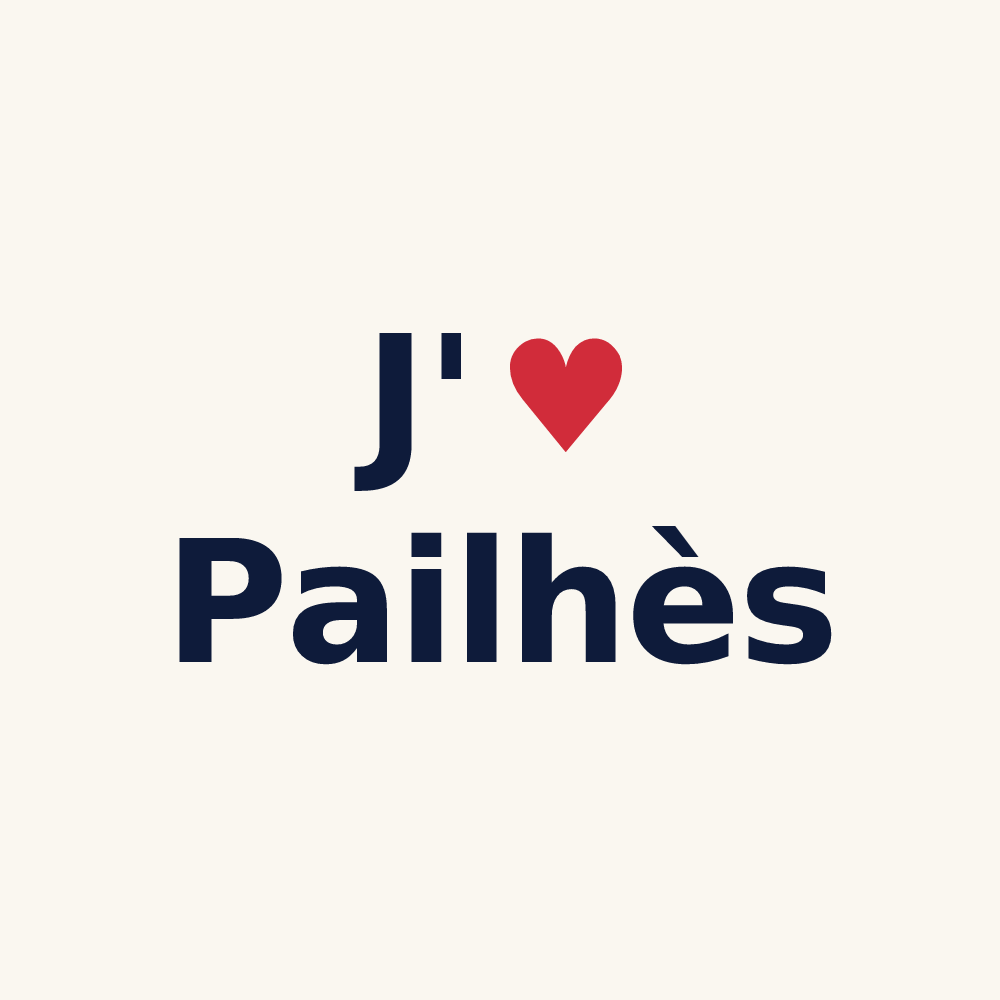 Tasse personnalisée Pailhès — design J'aime Pailhès