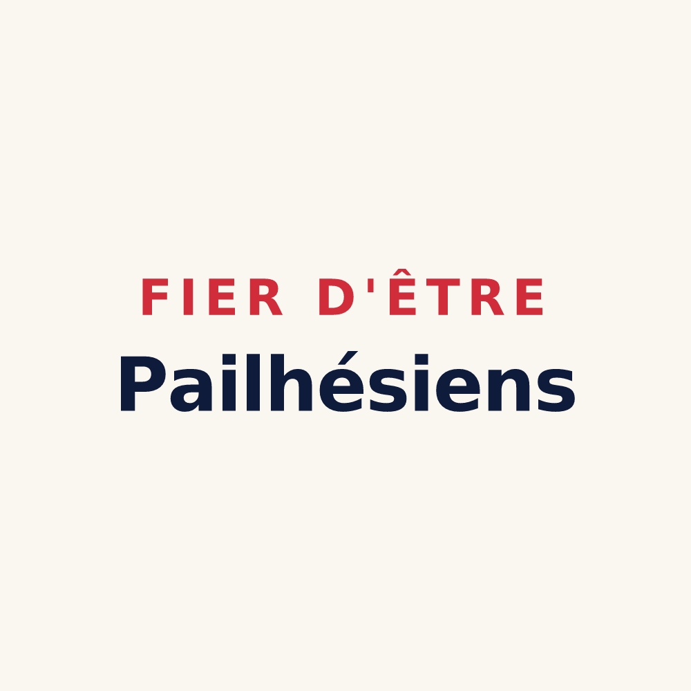 Tasse « Fier d'être Pailhésiens » — design pour Pailhès