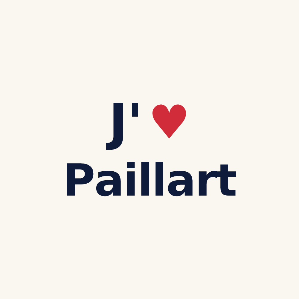 Tasse personnalisée Paillart — design J'aime Paillart